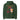 Jammerlappen „Happy whatever!“ Weihnachts-Hoodie – Bottle Green – Rückansicht