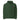 Drachenzwilling Nordisches Symbol Hoodie (gestickt) – Flaschengrün – Frontansicht