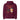 Jammerlappen „Happy whatever!“ Weihnachts-Hoodie – Burgundy – Rückansicht