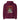Jammerlappen „Heuer schenken wir uns nichts“ Weihnachts-Hoodie – Burgundy – Rückansicht