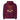 Jammerlappen „Vanille-Kipferl oder Linzer Auge?“ Weihnachts-Hoodie – Burgundy – Rückansicht