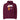 Jammerlappen „Ich bin KEIN Faulsack“ Hoodie – Burgundy – Vorderansicht