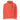 Drachenzwilling Nordisches Symbol Hoodie (gestickt) – Brandorange – Frontansicht