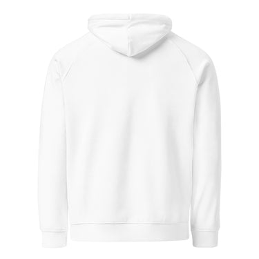 Jammerlappen „Ich bin KEIN Faulsack“ Hoodie – Weiß – Rückansicht