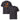 Jammerlappen „Schön herumhängen“ Weihnachts-Shirt – Anthracite – Vorder- und Rückansicht