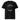 Das Tier in mir sagt Nein Katze Rote Augen T-Shirt – Schwarz – Frontansicht