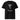 Work Hard, Bark Harder Hunde T-Shirt – Schwarz – Frontansicht