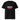Montag abgesagt Sarkasmus T-Shirt – Schwarz – Frontansicht