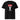 Sarkasmus-Schild Comic-Figur T-Shirt – Schwarz – Frontansicht
