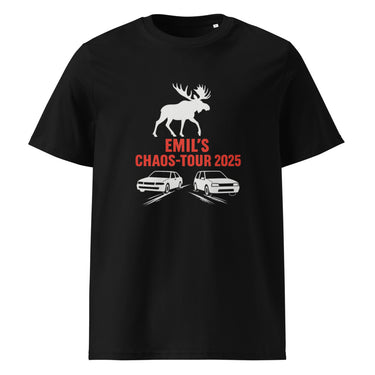 Emil’s Chaos-Tour 2025 Shirt Schwarz T-Shirt – Schwarz – Frontansicht