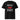 Dracula macht die Wäsche Halloween T-Shirt – Schwarz – Frontansicht