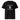 Weniger reden mehr liefern T-Shirt – Schwarz – Frontansicht