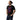 Südstaaten-Flagge Grunge T-Shirt – Schwarz – Frontansicht Detail