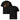 Jammerlappen „Zimt ist eine Lebenseinstellung“ Weihnachts-Shirt – Schwarz – Vorder- und Rückansicht