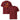 Jammerlappen „Schön herumhängen“ Weihnachts-Shirt – Burgundy – Vorder- und Rückansicht