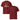 Jammerlappen „Pssst – leise! Ich bin gerade besinnlich.“ Weihnachts-Shirt – Burgundy – Vorder- und Rückansicht