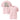 Jammerlappen „Perfektes Weihnachten“ Weihnachts-Shirt – Cotton Pink – Vorder- und Rückansicht