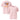 Jammerlappen „Schön herumhängen“ Weihnachts-Shirt – Cotton Pink – Vorder- und Rückansicht