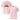 Jammerlappen „Pssst – leise! Ich bin gerade besinnlich.“ Weihnachts-Shirt – Cotton Pink – Vorder- und Rückansicht