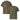 Jammerlappen „Zimt ist eine Lebenseinstellung“ Weihnachts-Shirt – Khaki – Vorder- und Rückansicht