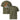 Jammerlappen „Nie zu viele Weihnachtskekse“ Weihnachts-Shirt – Khaki – Vorder- und Rückansicht