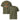 Jammerlappen „Vanille-Kipferl oder Linzer Auge?“ Weihnachts-Shirt – Khaki – Vorder- und Rückansicht