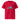 Girl on Bike Minimal Rider Statement T-Shirt – Rot – Frontansicht
