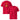 Jammerlappen „Schokolade im Adventkalender“ Weihnachts-Shirt – Rot – Vorder- und Rückansicht