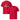 Jammerlappen „Pssst – leise! Ich bin gerade besinnlich.“ Weihnachts-Shirt – Rot – Vorder- und Rückansicht
