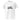 Girl on Bike Minimal Rider Statement T-Shirt – Weiß – Frontansicht