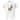 Pizza-Formel V = π·z·z·a Mathe-Wortwitz T-Shirt – Weiß – Frontansicht