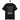 schwarzes T-Shirt mit Text um es mit Goethes Worten zu sagen Faust Verse 1867 NEIN in Weiß, Goethe-Skizze mittig