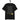 schwarzes T-Shirt mit Spruch über romantische Sehnsucht, Auflösung flaschenbier, gelbes Bierglas-Emoji, Text in weiß und gelb
