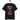 schwarzes T-Shirt mit Spruch nett? ich bin nicht nett. ich würde lächelnd ganze städte niederbrennen um meine familie zu beschützen, Flammen-Icon
