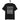 schwarzes T-Shirt mit Spruch knapp neun milliarden menschen auf der welt und ich musste ausgerechnet dir begegnen in weiß