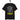 schwarzes T-Shirt mit englischem Spruch you still pick trash, gelbem Mülltonnen-Icon, weiße und gelbe Schrift, ohne QR-Code

