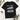 schwarzes T-Shirt mit Aufdruck never forget 4020 und Illustration eines blauen ÖBB-Triebwagens, Nostalgie-Motiv