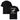 Schwarzes T-Shirt mit Elch Emil Fanclub Aufdruck von NYRRA-DESIGN