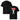 Schwarzes T-Shirt mit weißer Figur, die ein rotes Schild mit Aufschrift Sarkasmus hochhält