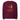 Jammerlappen „Schön herumhängen“ Weihnachts-Pullover – Burgundy – Rückansicht