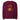 Jammerlappen „Schokolade im Adventkalender“ Weihnachts-Pullover – Burgundy – Rückansicht