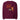 Jammerlappen „Weihnachtskekse aber schon“ Weihnachts-Pullover – Burgundy – Rückansicht
