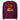 Jammerlappen „Pssst – leise! Ich bin gerade besinnlich.“ Weihnachts-Pullover – Burgundy – Rückansicht