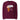 Jammerlappen „Ich bin KEIN Moralapostel“ Pullover – Burgundy – Vorderansicht