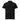 NYRRA-DESIGN Premium-Piqué-Poloshirt Schwarz mit Ton-in-Ton Stickerei