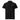 Nyrra Merch Poloshirt DTF Piqué mit Druck-Motiv – Schwarz – Frontansicht