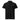 Nyrra-Design Premium-Piqué Poloshirt Logo-Stickerei – Schwarz – Frontansicht