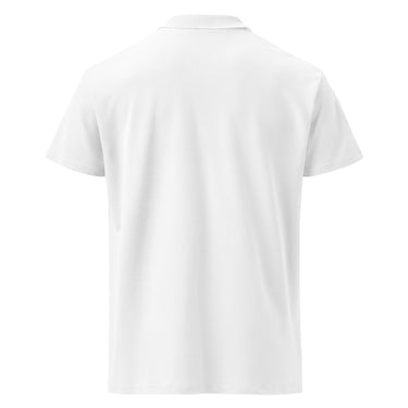 Personal Shirt Manuel Gestickt Poloshirt – Weiß – Rückansicht