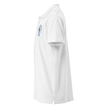 Personal Shirt Niki Gestickt Poloshirt – Weiß – Seitenansicht links